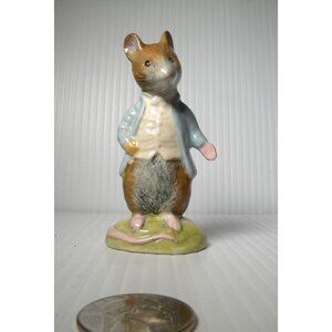 Beatrix Potters Johnny Town-Mouse Vintage Figurine By Beswick England Circa 1954